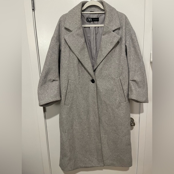 Zara Jackets & Coats Zara Overcoat Poshmark